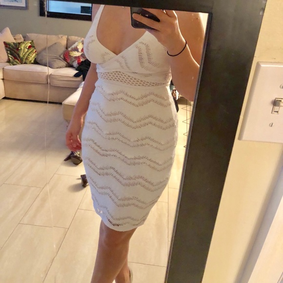 Tracy Reese ultra sexy body con dress - Picture 2 of 7